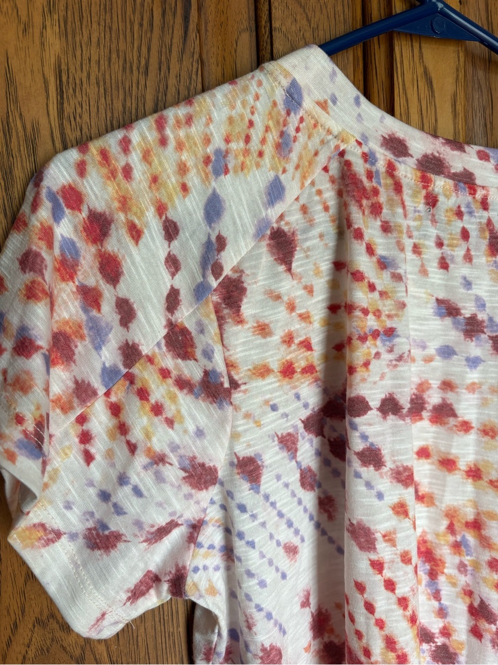 Democracy Tie-Dye Short Sleeve Tee - Multicolor Size Small EUC - Picture 4 of 4